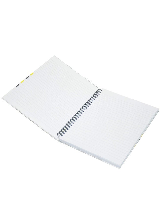 FIS Light LINBSA41801 A4 Spiral Hard Cover Single Line Notebook (Pack of 5 Pieces X 100 Sheets) - Image 3
